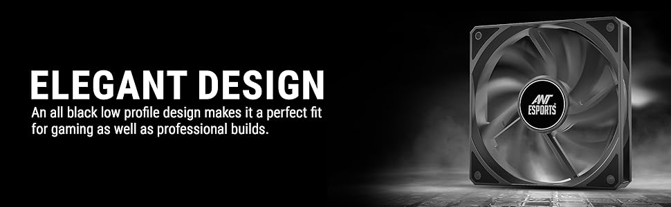 ant esports darkflow case fan kit elegant design