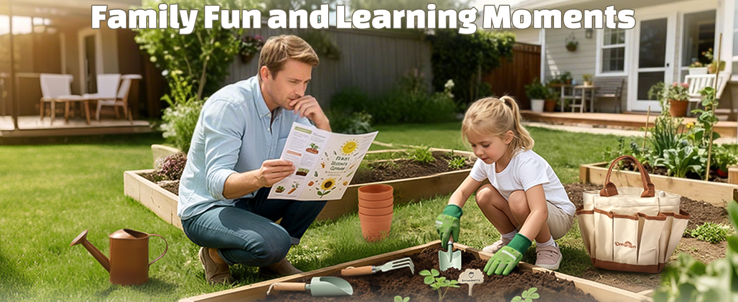 kids gardening set