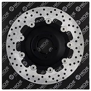 Amazon.com: NICHE Front Brake Rotor Set For Honda Goldwing