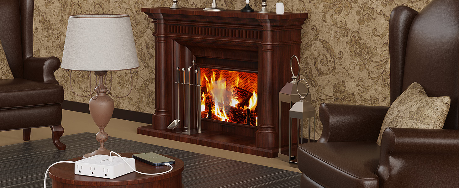 3 to 2 prong outlet adapter