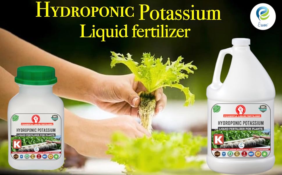Erwon® Liquid Potassium Fertilizer for Hydroponic plants, Essential