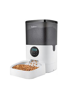 Balimo Duke 4L Distributeur Croquettes Chat Automatique Avec Enregistreur 10s Vocal Et Minuterie Programmable Pour Jusqu'à 4 Repas Par Jour (Noir Blanc) 11 balimo