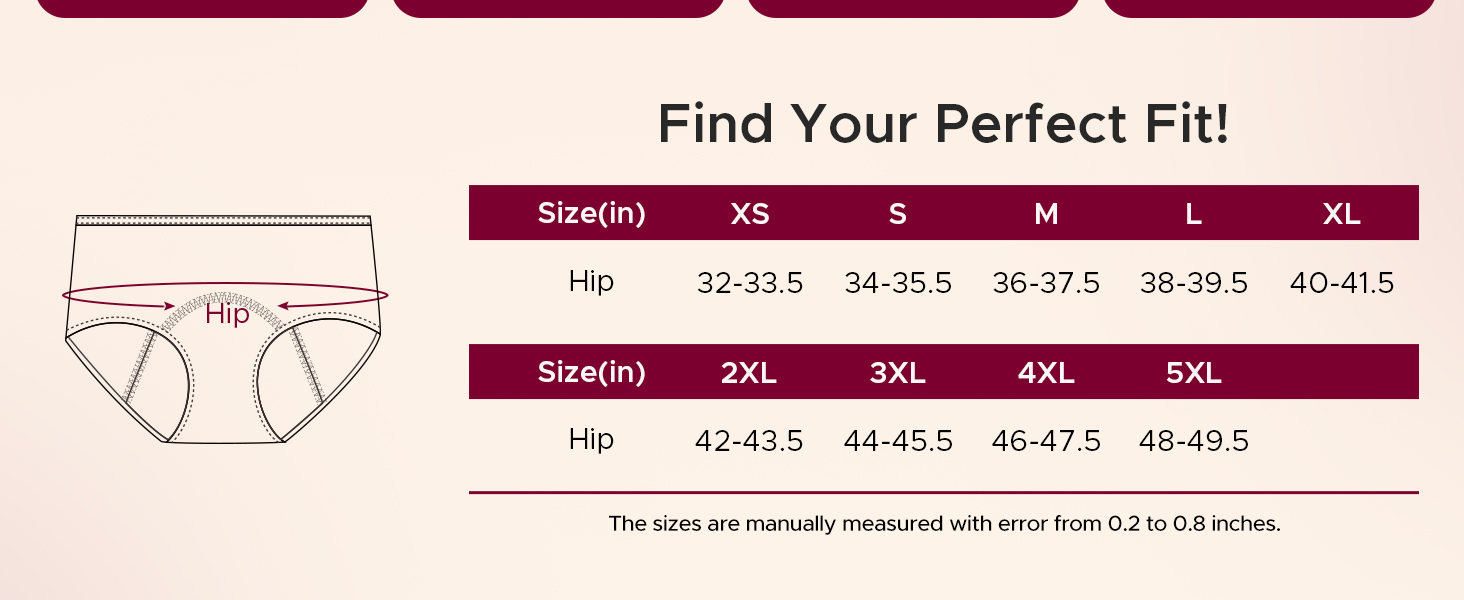 Menstrual Underwear, Menstrual Panty, Leak Proof Period Panty