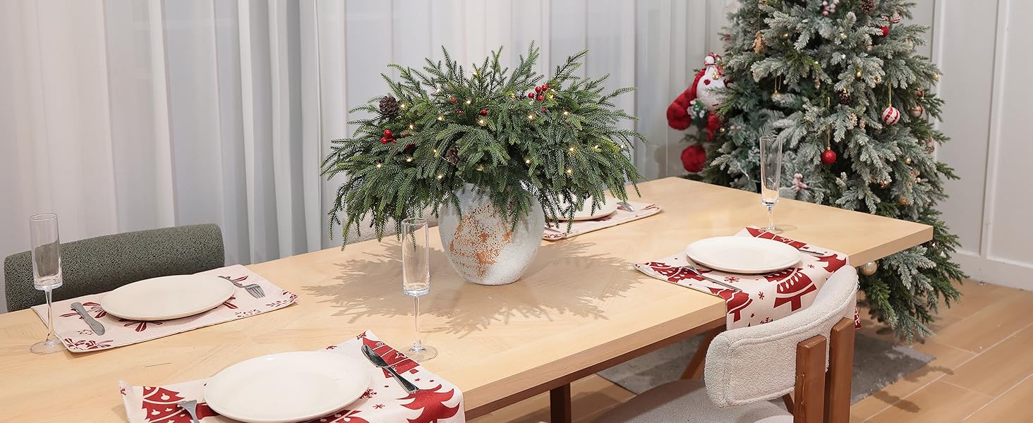 artificial plants norfolk pine garland norfolk pine stems christmas garland norfolk pine