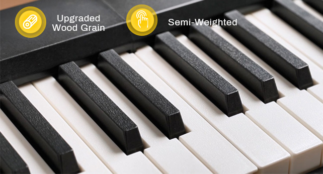 Amazon.com: EYTSE Folding Piano 88 Keys Semi-Weighted
