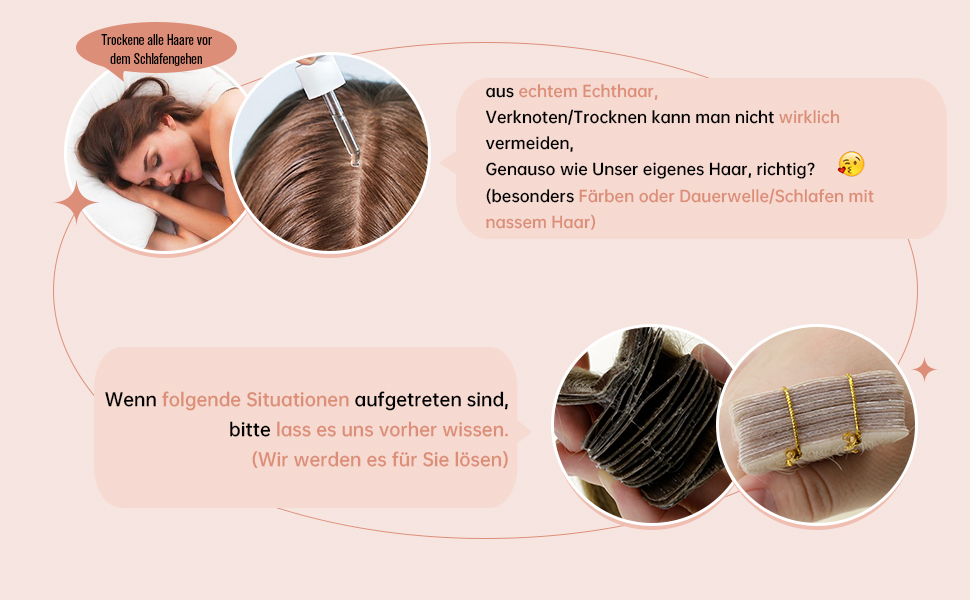 Tape Extensions Echthaar