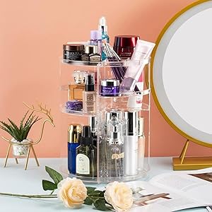 luxury makeup and skincare organiser