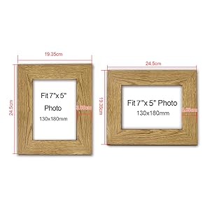 photo picture frame gifts for women men wood picture photo frame 7x5 christmas xmas