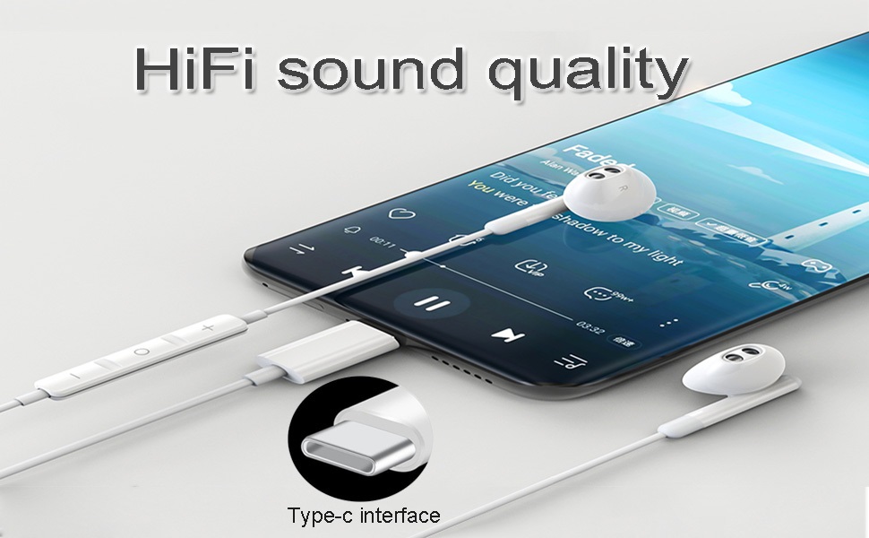 type c headphone