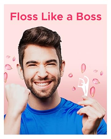 flavored floss picks rose