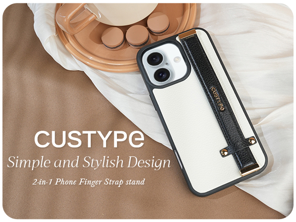 Amazon.com: CUSTYPE for iPhone 16 Case with Adjustable