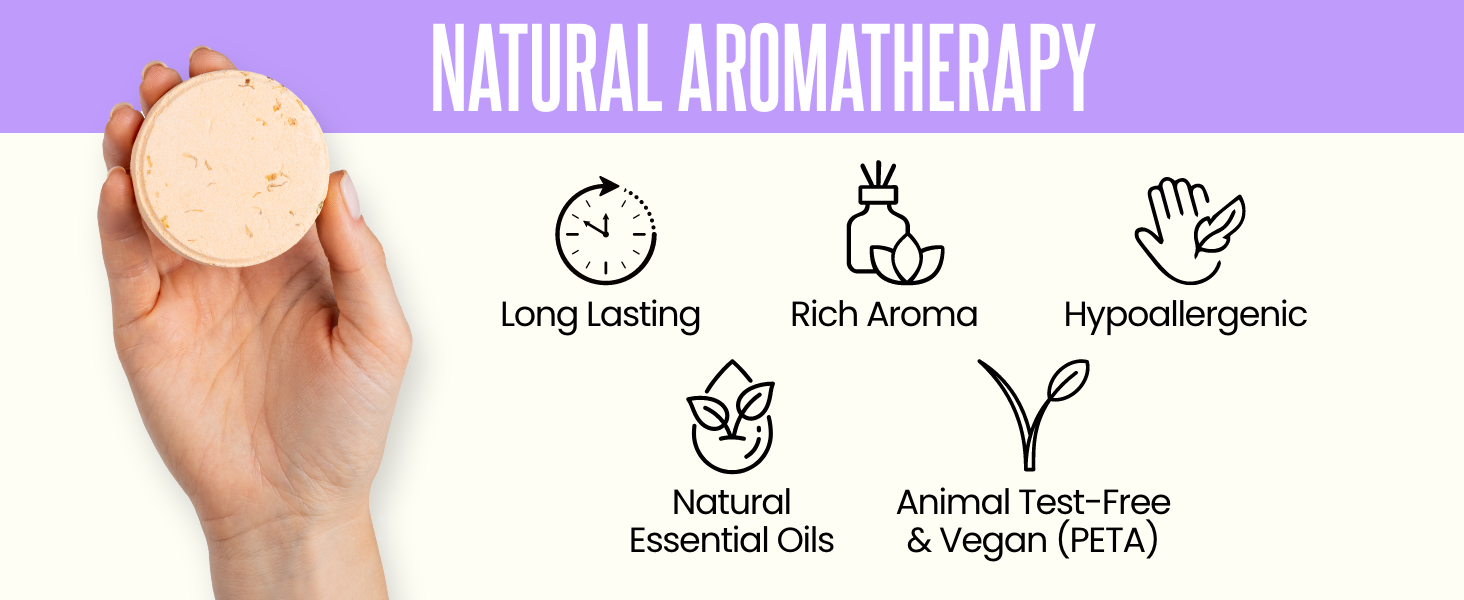 shower steamers aromatherapy