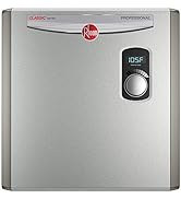 Rheem RTEX-24 24kW 240V Electric Tankless Water Heater, Gray