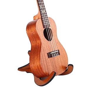 Amazon | XSAJU ウクレレスタンド 木製 X型 折り畳み式 楽器