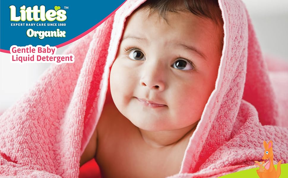 Little's Organix Gentle Baby Detergent Liquid for Clothes 1000 ml