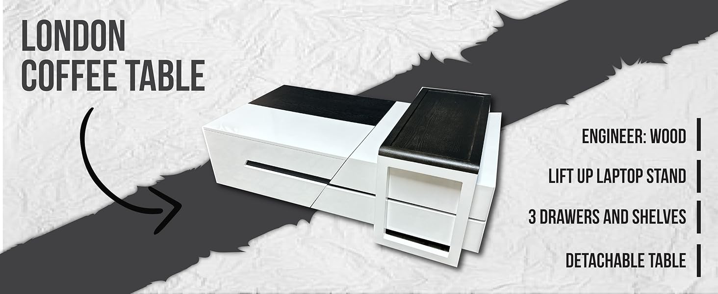 london tv unit coffee table