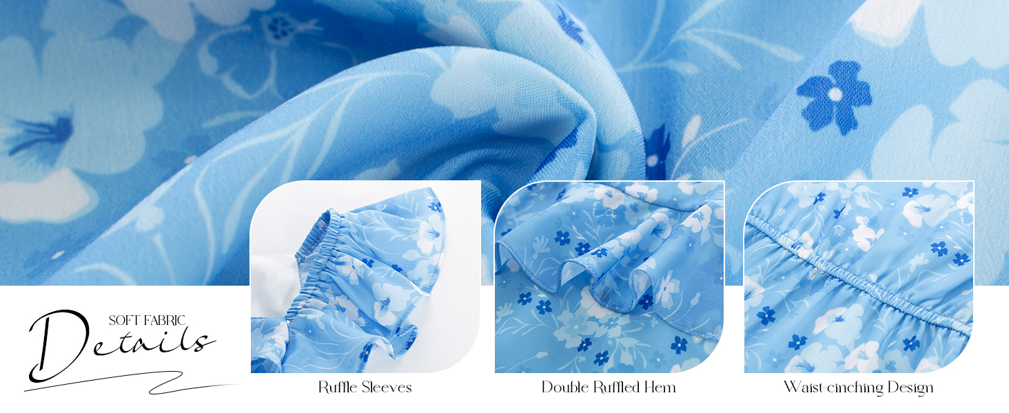 blue dress for girls