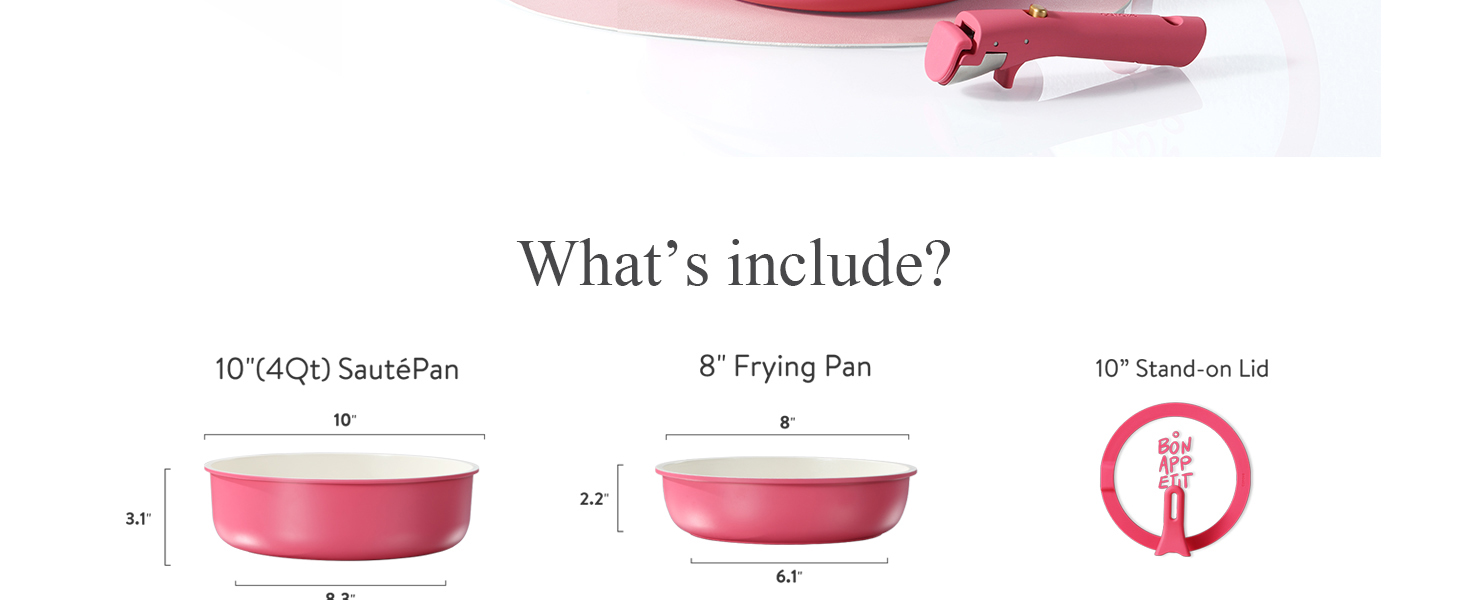 pots and pans set non stick