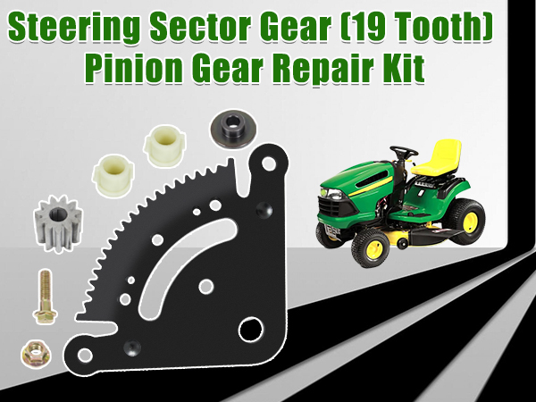 Amazon.com: RANSOTO Steering Sector Gear (19 Tooth) Pinion