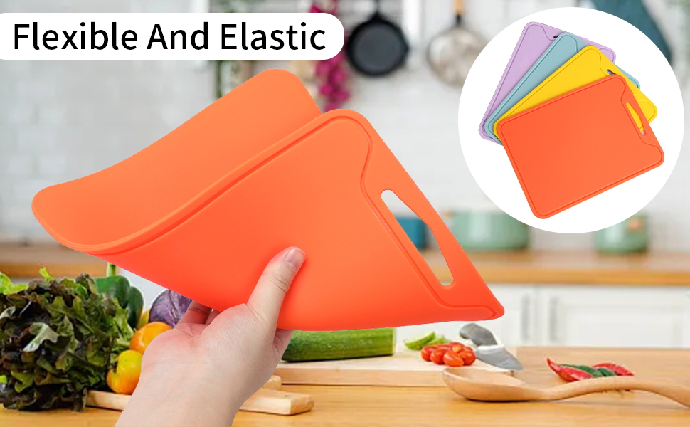 JUSTHERE Silicone Cutting Boards