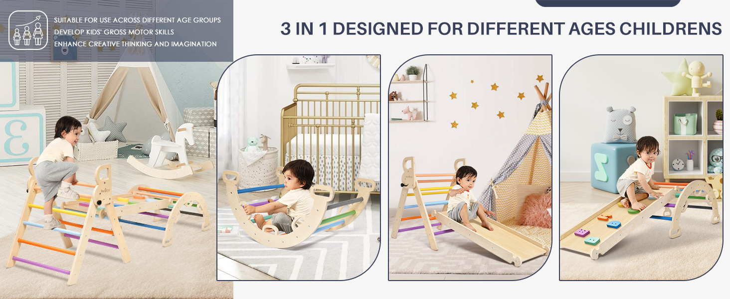 toddler climbing frame