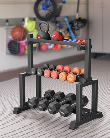 heavy duty dumbbell rack