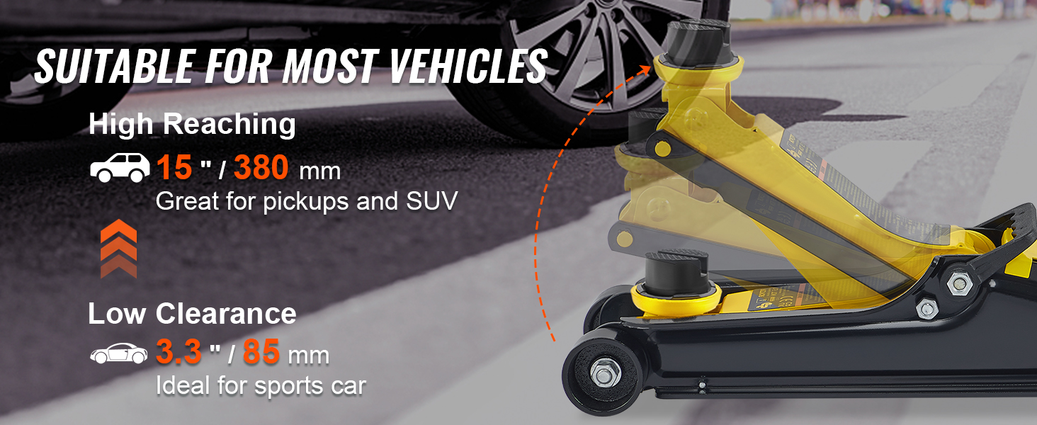 low profile floor jack