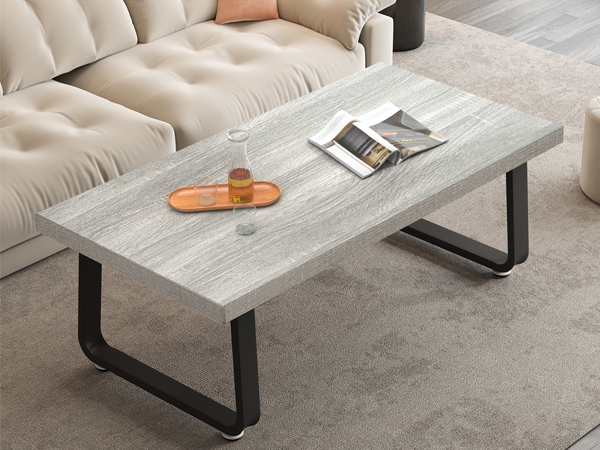 Amazon.com: HSH Industrial Coffee Table, Modern Minimalist