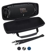 co2CREA Hard Travel Case Replacement for Xtreme 4 Portable Bluetooth Speaker (Black Case)