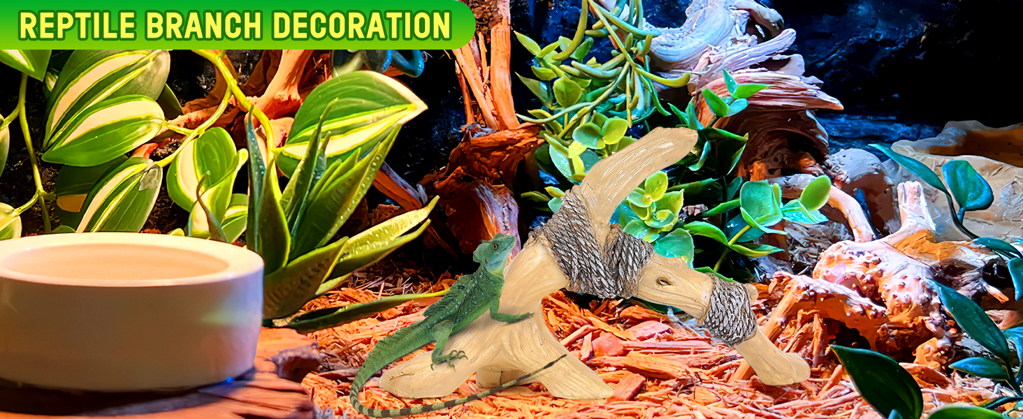 Reptile Branch Decoration