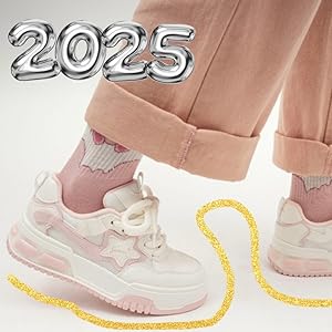 Star Shoes Women Walking Sneakers Y2k Shoes Platform Chunky Aesthetic Cute Travel Outdoor Sport