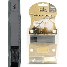 kda Mückenschutzarmband rot