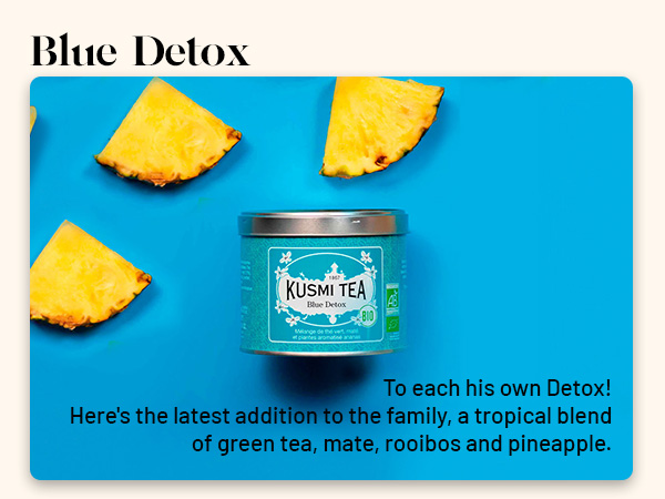Amazon.com : Kusmi Tea - Blue Detox - Blend of Green Tea