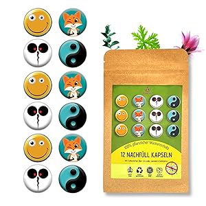 Ersatzkapseln für Mückenschutz Clips