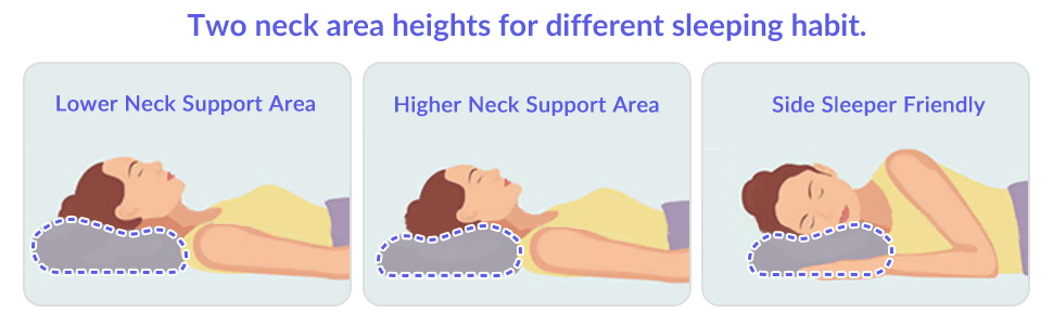 cooling memory foam pillows