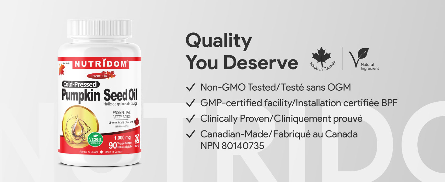 Nutridom pumpkin seed oil