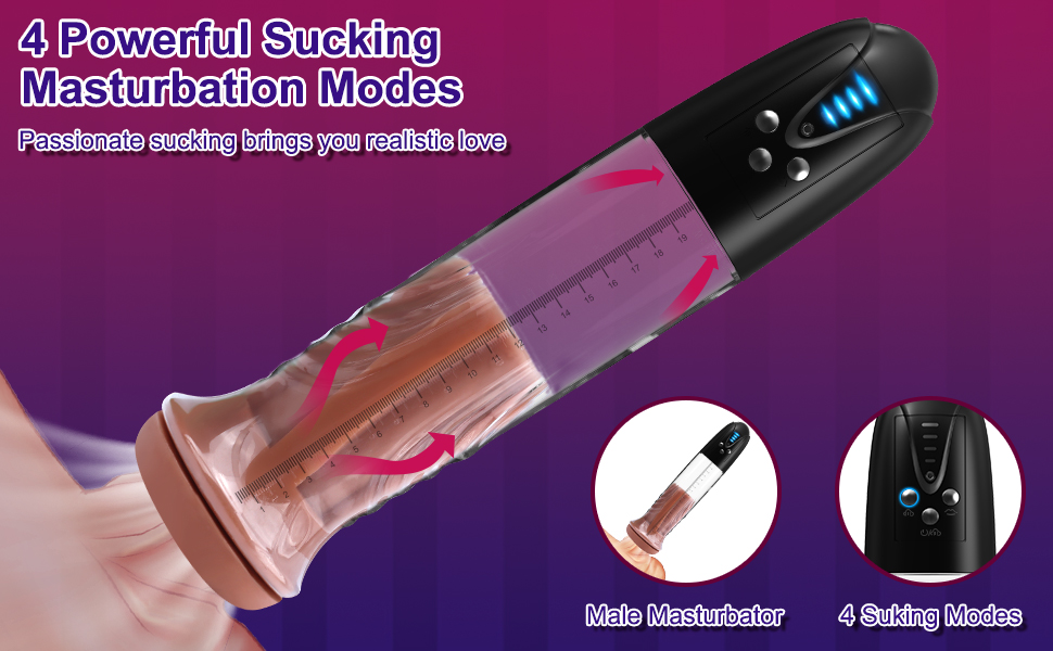 Automatic Enlargement Pump Male Masturbator
