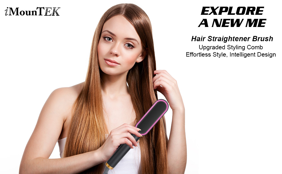 Hair Straightener Brush
