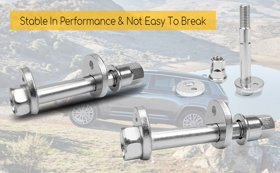 Amazon.com: Rear Toe Link Alignment Bolts Kit Fit for