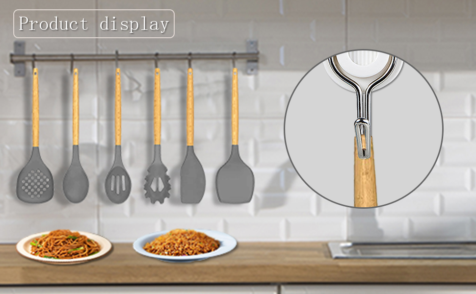 utensili da cucina in silicone