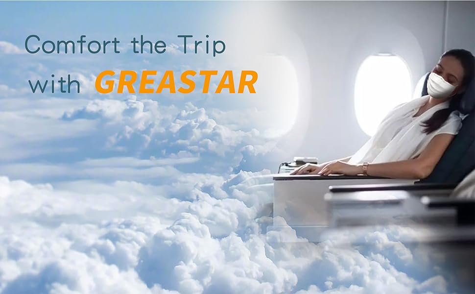 Greastar Airplane Foot Rest, Upgrade Airplane Hammock for