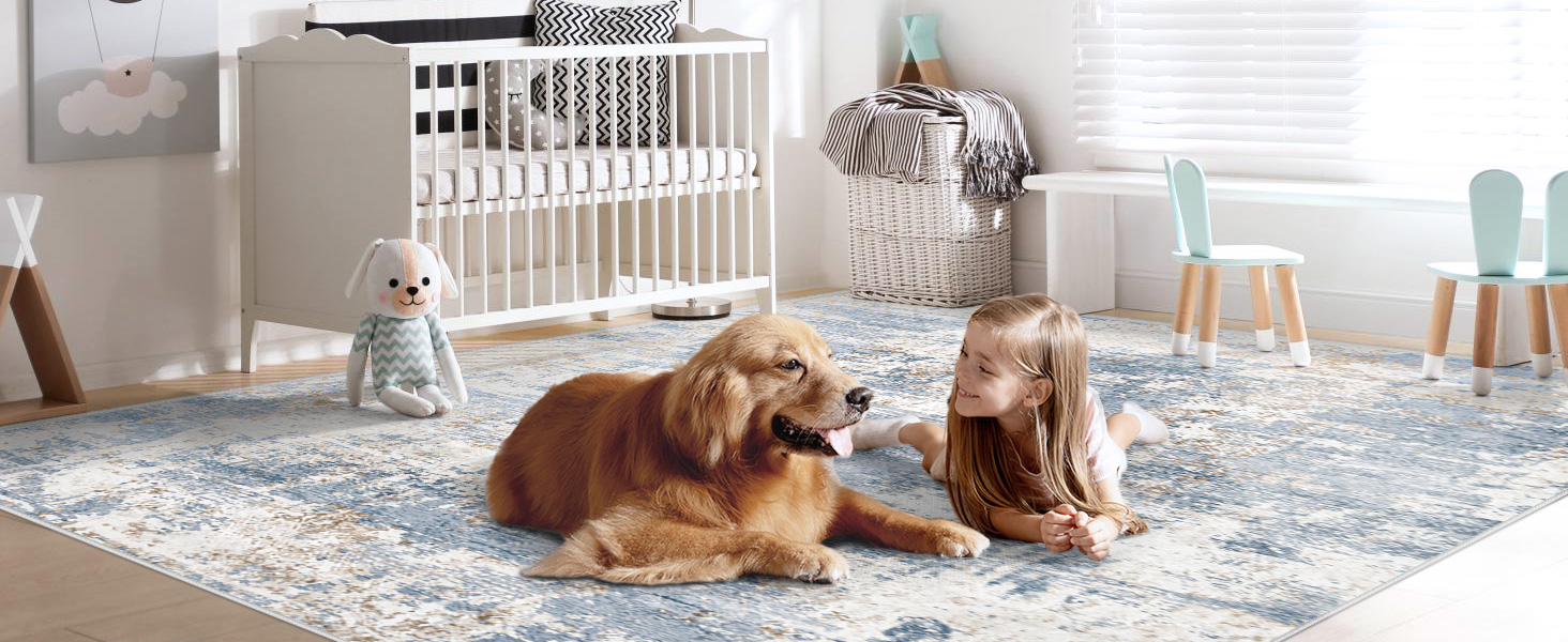 xluez kid and pet friendly rugs