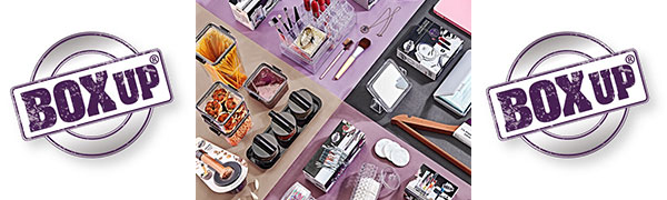 boxup makeup organizer travel organizer brush organizer cosmetic organizer