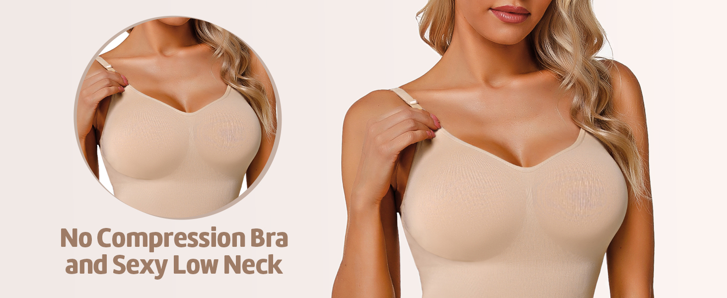 cami bodysuit tummy control body shaper shapewear