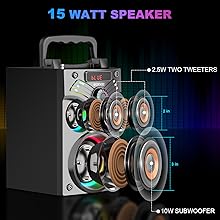 Bluetooth Speaker with subwoofer