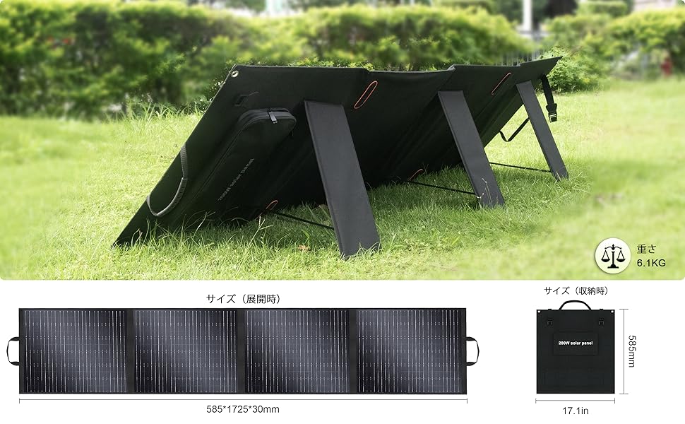 【未使用品】Solarplay 200W ソーラーパネル MC-4出力 Amazon.co.jp: ソーラーパネル 200W 折りたたみ MC-4出力（直列