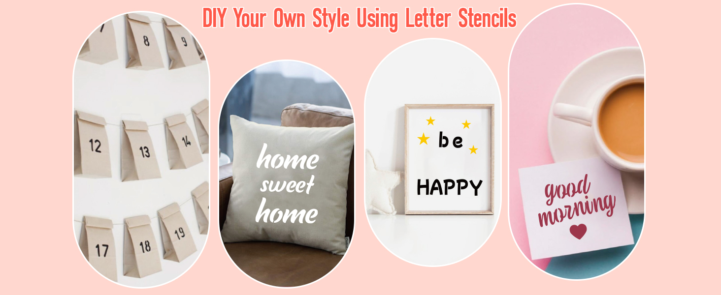 alphabet stencils 1 inch