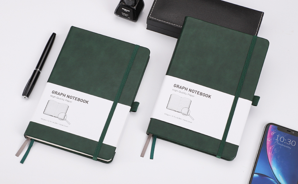 Graph Grid Paper Notebook 2 Pack RETTACY Graph Paper