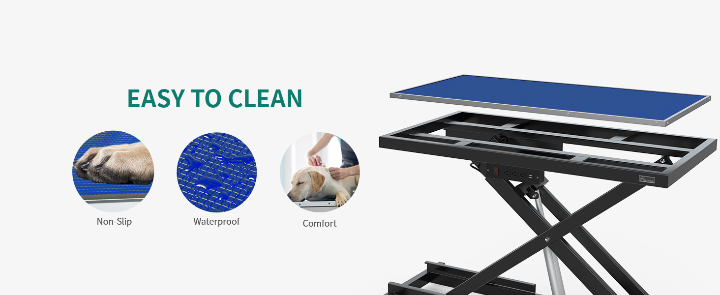 YITAHOME 50" Electric Dog Grooming Table Professional