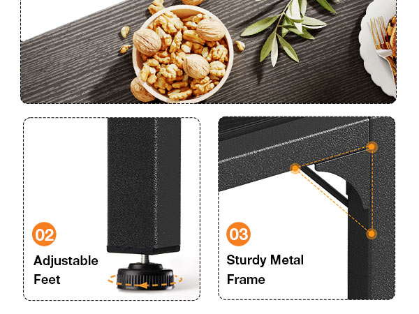 Amazon.com: ODK 71 Inch Bar Table, Bar Height Pub Table